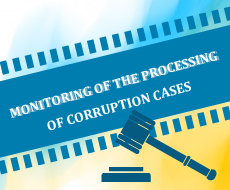 Monitoring of the processing of corruption cases