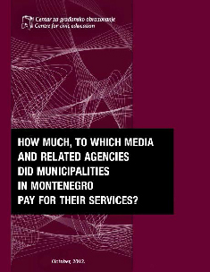 Report on the allocations for the media from local budgets in 2011