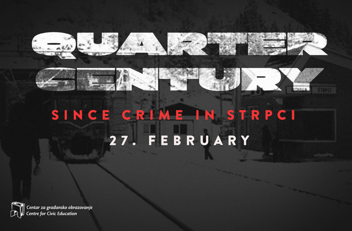 Quarter century since crime in Strpci