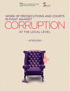WORK OF PROSECUTIONS AND COURTS IN FIGHT AGAINST CORRUPTION AT THE LOCAL LEVEL