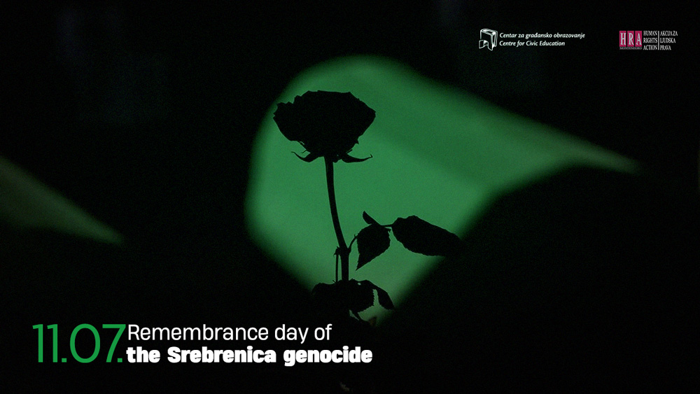 CCE - HRA - 24 years since the Srebrenica Genocide