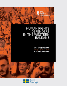  Human Rights defenders in the Western Balkans