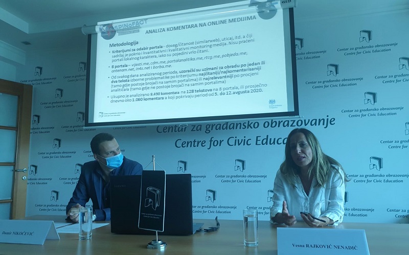 SPINoFACT - monitoring parlamentarnih izbora u Crnoj Gori 2020. godine