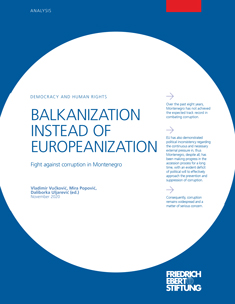 Balkanization instead of Europeanization