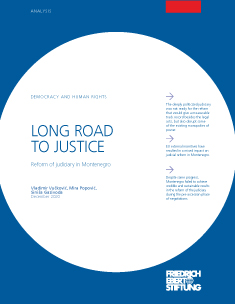 Long road to justice – reform of the judiciary system in Montenegro