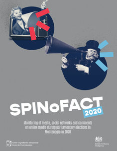  SPINoFACT Monitoring of media, social networks and comments in online media during parliamentary elections in Montenegro in 2020