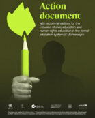 Action document with recommendations for the inclusion of civic education and human rights education in the formal education system of Montenegro
