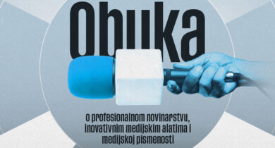Poziv za obuku o profesionalnom novinarstvu, inovativnim medijskim alatima i medijskoj pismenosti